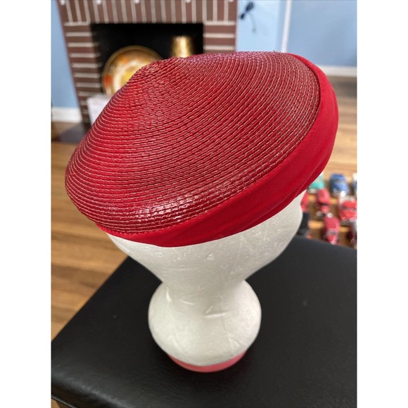 VINTAGE Red Magnin Hat - Picture 3 of 12